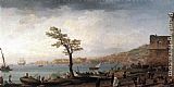 Claude-joseph Vernet Canvas Paintings - View of Naples